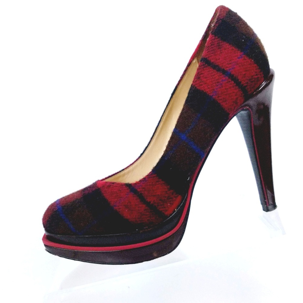 Cole Haan Plaid D38487 Nike Air Pumps Size 7B